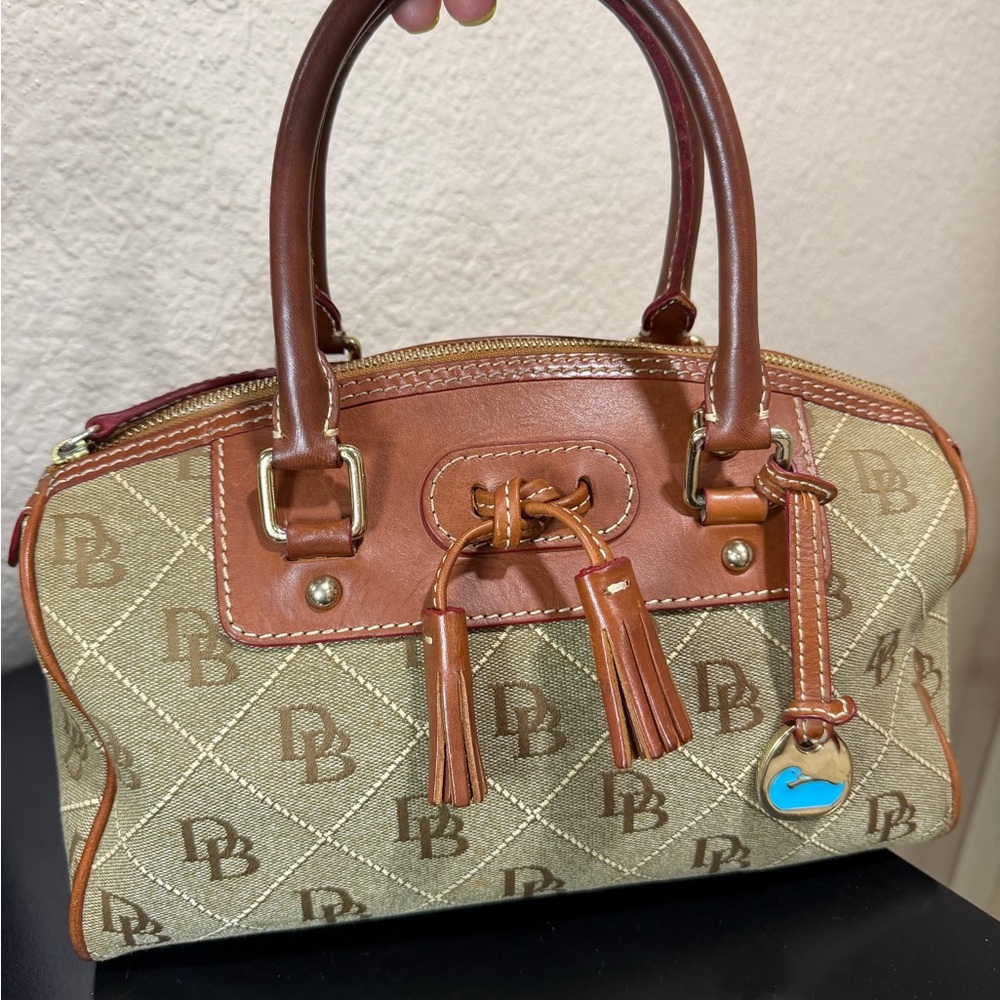 Dooney & Bourke vintage Classic Domed Tassel Mini Satchel